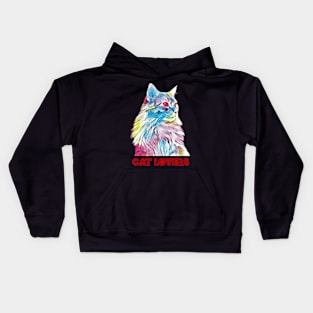 Cat Lovers Kids Hoodie